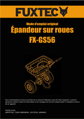 FUXTEC FX-GS56 Mode D'emploi Original