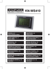 König Electronic KN-WS410 Mode D'emploi