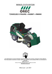 OREC RABBIT RM60W Manuel D'utilisation