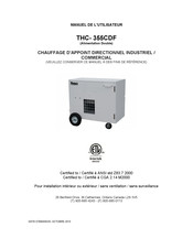 Flagro THC- 355CDF Manuel De L'utilisateur