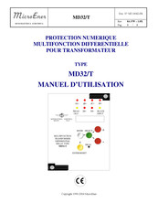 MICROENER MD32/T Manuel D'utilisation