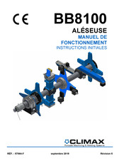 Climax BB8100 Manuel De Fonctionnement