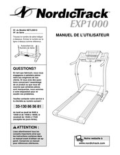 NordicTrack NETL09910 Manuel De L'utilisateur