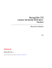 Oracle StorageTek LTO Manuel De L'utilisateur