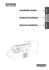 Epson MeetingMate EB-1400Wi Guide D'installation
