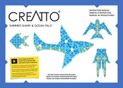 Creatto SHIMMER SHARK & OCEAN PALS Manuel D'instruction