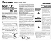 Pioneer DCR-111 Mode D'emploi