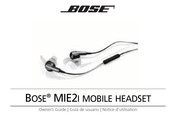 Bose MIE2I Notice D'utilisation