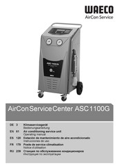 Waeco AirCon ServiceCenter ASC1100G Notice D'utilisation