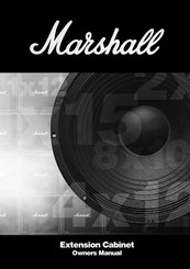 Marshall 1960B Mode D'emploi