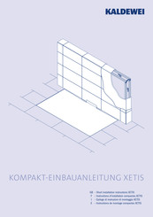 Kaldewei XETIS Instructions D'installation