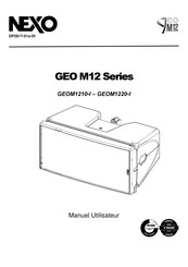 Nexo GEO M12 Série Manuel Utilisateur