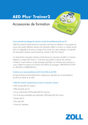 Zoll AED Plus Trainer2 Mode D'emploi