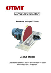 OTMT OT11305 Manuel D'utilisation