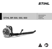 Stihl BR 550 Notice D'emploi