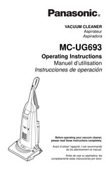 Panasonic MC-UG693 Manuel D'utilisation