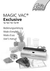 Solis MAGIC VAC Exclusive Mode D'emploi