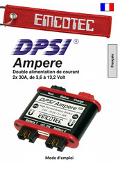 Emcotec DPSI Ampere Mode D'emploi
