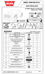 Warn 102028 Guide D'installation