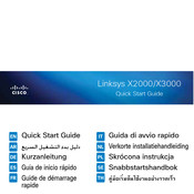 Cisco Linksys X3000 Guide De Démarrage Rapide