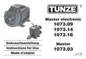 Tunze Master electronic 1073.14 Mode D'emploi