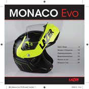 LAZER MONACO Evo Manuel D'utilisation