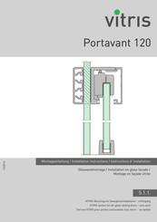 Vitris Portavant 120 Instructions D'utilisation