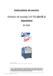 joke multi Spot 3 Instructions De Service