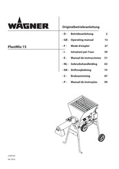 WAGNER PlastMix 15 Mode D'emploi