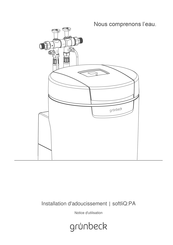 Grunbeck softliQ:PA Notice D'utilisation