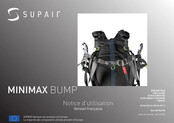 SUPAIR MINIMAX BUMP Notice D'utilisation