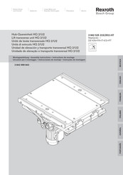 Bosch Rexroth HQ 2/U2 Instructions De Montage