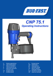 DUO-FAST CNP 75.1 Manuel D'utilisation