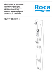 Roca AQUAKIT COMFORT-S Instructions D'installation