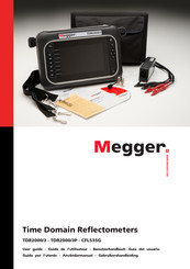 Megger CFL535G Guide De L'utilisateur