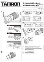 Tamron 18-200mm F/3.5-6.3 Di II VC Mode D'emploi