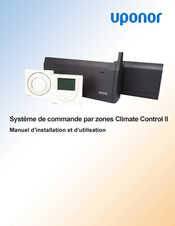 Uponor Climate Control II Manuel D'installation Et D'utilisation