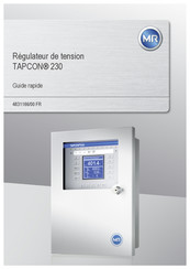 Mr TAPCON 230 Guide Rapide