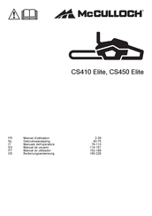 Mcculloch CS410 Elite Manuel D'utilisation