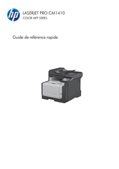 HP LaserJet Pro CM1410 Série Guide De Référence Rapide