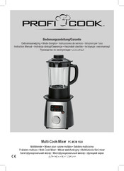 Profi Cook PC-MCM 1024 Mode D'emploi