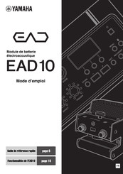 Yamaha EAD10 Mode D'emploi