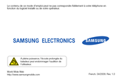 Samsung C6625 Mode D'emploi