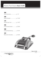 Maytronics Basic 4-UNI Mode D'emploi