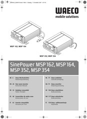 Waeco SinePower MSP 164 Notice D'emploi