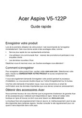 Acer Aspire V5-122P Guide Rapide
