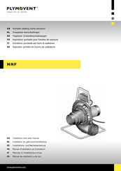 PLYMOVENT MNF Manuel D'installation Et D'utilisation