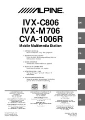 Alpine IVX-C806 Mode D'emploi