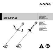 Stihl FSA 90 Notice D'emploi