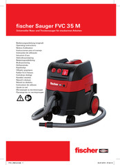 FISCHER Sauger FVC 35 M Notice D'utilisation